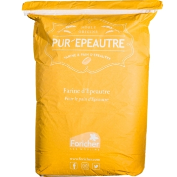 FARINHA DE TRIGO ESPELTA T110 FORICHER SC 25 KG
