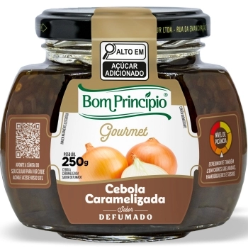 GELEIA DE CEBOLA CARAMELIZADO DEFUMADO BOM PRINCÍPIO 250G