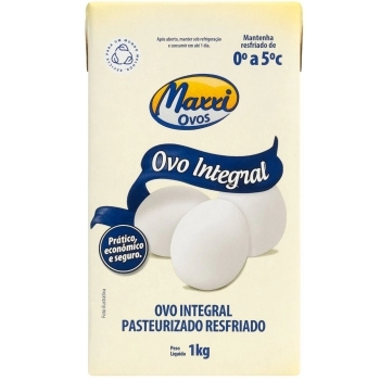 OVO INTEGRAL PASTEURIZADO TP MAXXI 1KG