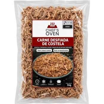 COSTELA DESFIADA CONGELADA CHEFS OVEN 1KG