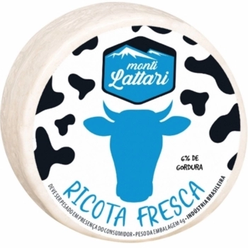 QUEIJO RICOTA FRESCA MONTI LATTARI 400G
