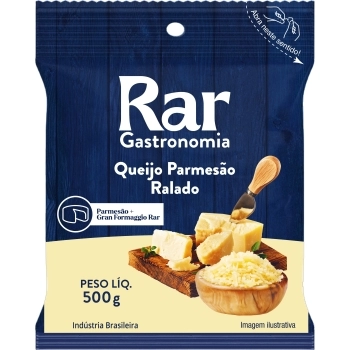 QJ PARMESAO RALADO TIPO GRANA C. VACARIA 500G