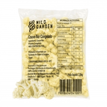 COUVE FLOR NILO GARDEN IQF 2,5KG