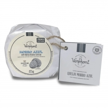 QUEIJO MORRO AZUL C/ TRUFAS VERMONT 125G