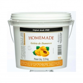 GELEIA DAMASCO HOMEMADE BALDE 2KG