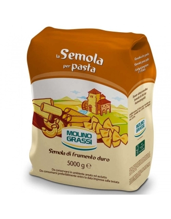 FARINHA DE SEMOLA PER PASTA PARA MASSAS MOLINO GRASSI 5KG