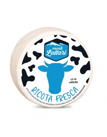 QJ RICOTA FRESCA MONTI LATTARI PC 400G